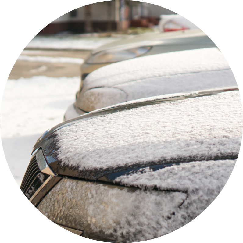 Déneigement de stationnement